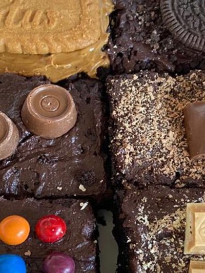 Topped Brownies x 4